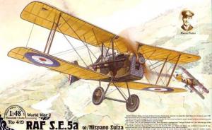 Detailset: RAF S.E.5a with Hispano Suiza