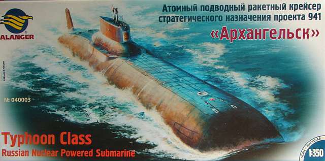 Alanger - Russisches Typhoon-Klasse U-Boot
