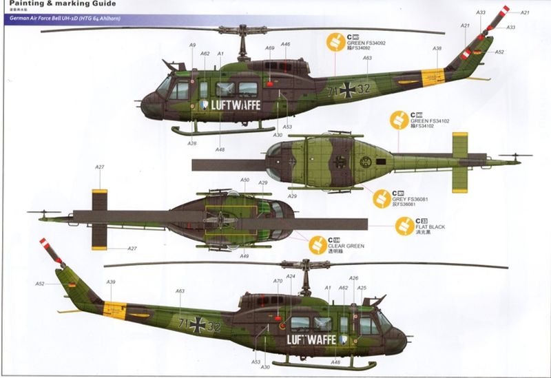 Kitty Hawk - UH-1D „Huey“