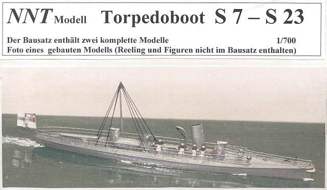 NNT Modell+Buch - Torpedoboot S7-S23