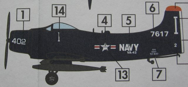 Heller - A-1 Skyraider