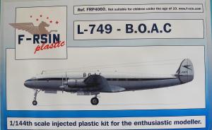 Bausatz: Lockheed L-749 - B.O.A.C