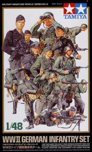Tamiya - WW II German Infantry Set