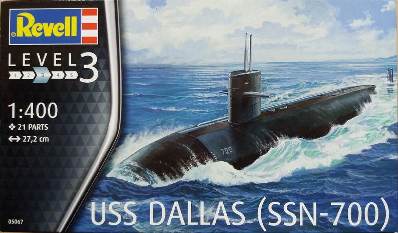 Revell - USS Dallas (SSN-700)