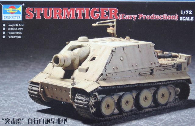 Trumpeter - Sturmtiger Early Production