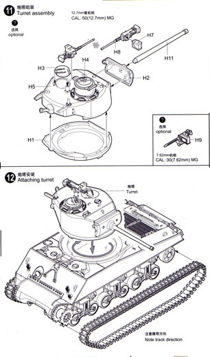 Trumpeter - M4A3 (76) W Tank
