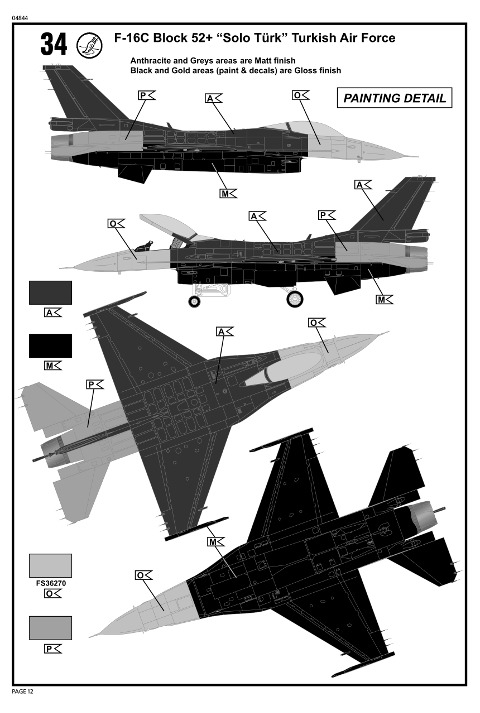 Revell - Lockheed Martin F-16C "Solo Türk"