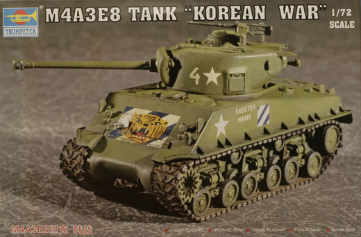 Trumpeter - M4A3E8 Tank 