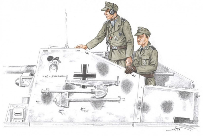 CMK - Marder Tank Destroyer Commander and Gunner