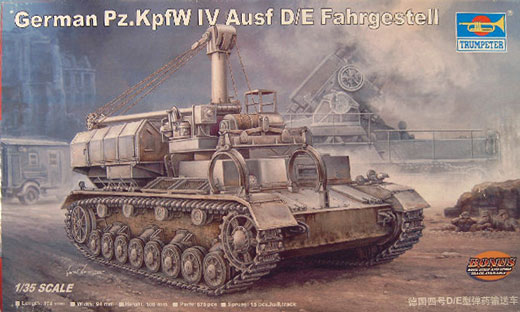 Trumpeter - German Pz.KpfW IV Ausf. D/E Fahrgestell