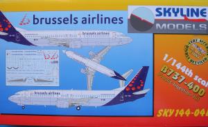 Detailset: Boeing 737-400 Brussels Airlines