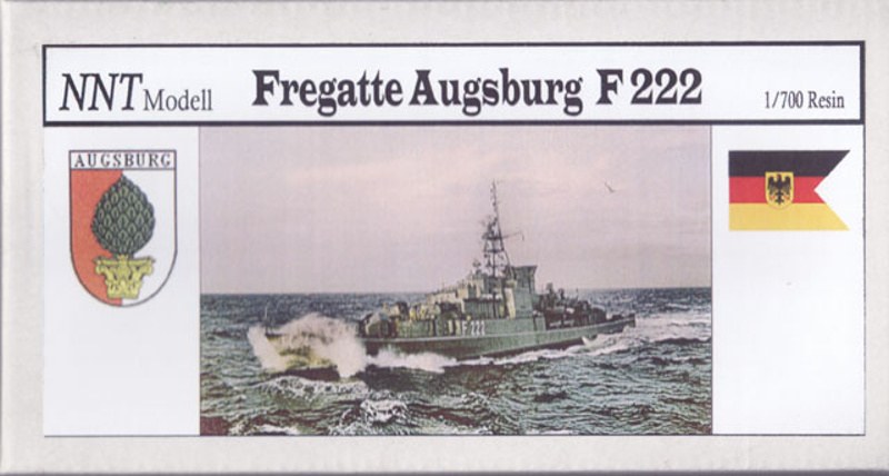 NNT Modell+Buch - Fregatte Augsburg F222