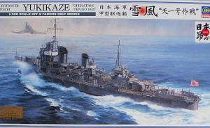 Bausatz: Japanischer Zerstörer Yukikaze Operation Ten-Go 1945