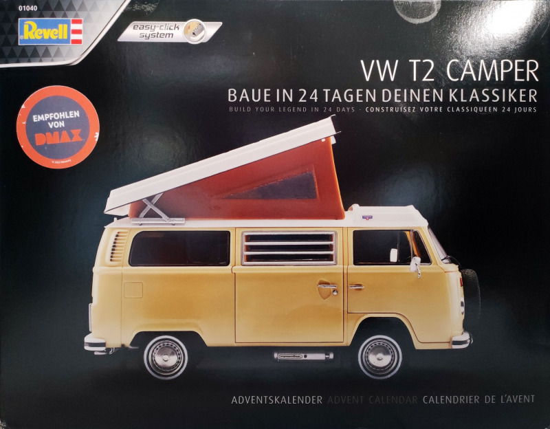 VW T2 Camper – Adventskalender , Revell Nr. 01040 - Modellversium