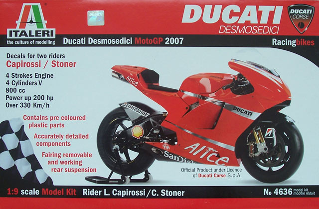 Italeri - DUCATI Desmosedici Moto GP 2007