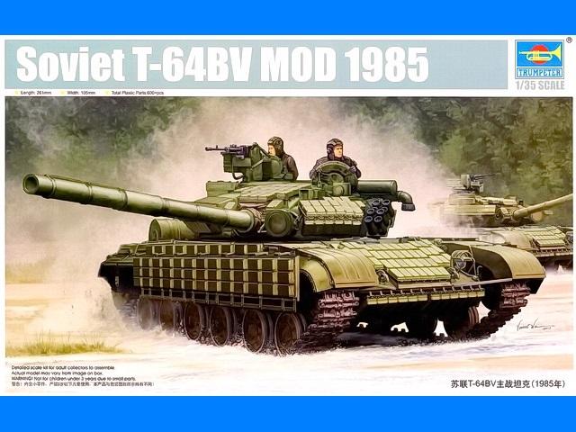 Trumpeter - Soviet T-64BV Mod 1985