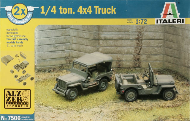 Italeri - 1/4 ton. 4x4 Truck