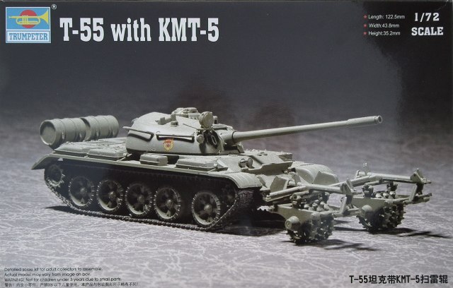 Trumpeter - T-55 with KMT-5