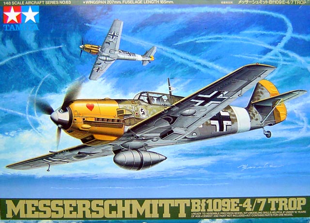 Tamiya - Messerschmitt Bf 109 E-4/7 Trop