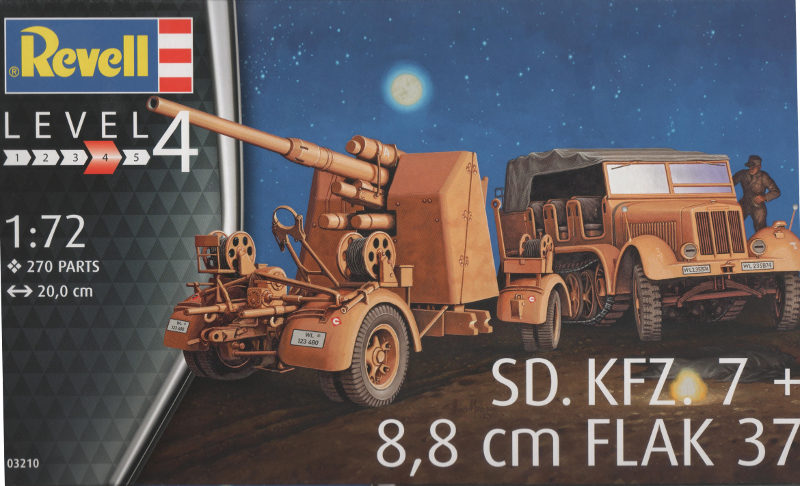 Revell - Sd.Kfz. 7 + 8,8 cm FLAK 37