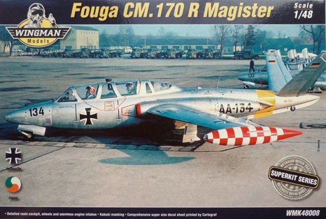 Wingman Models - Fouga CM.170 R Magister