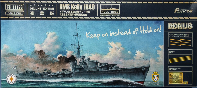FlyHawk - HMS Kelly 1940