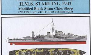 Modified Black Swan Class Sloop HMS Starling U66