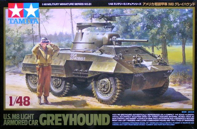 Tamiya - U.S. M8 Light Armored Car Greyhound