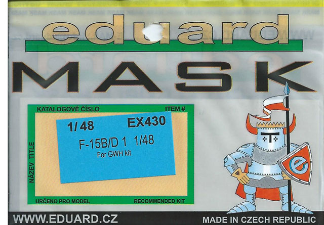 Eduard Mask - F-15B/D 1 Masken
