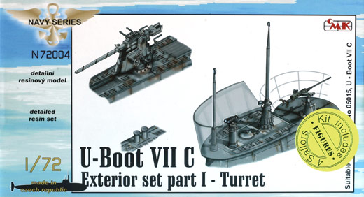 CMK - U-Boot VII C Exterior set I – Turret