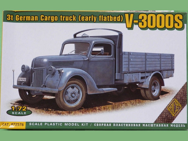 Ace - 3t German Cargo Truck (early flatbed) V-3000S