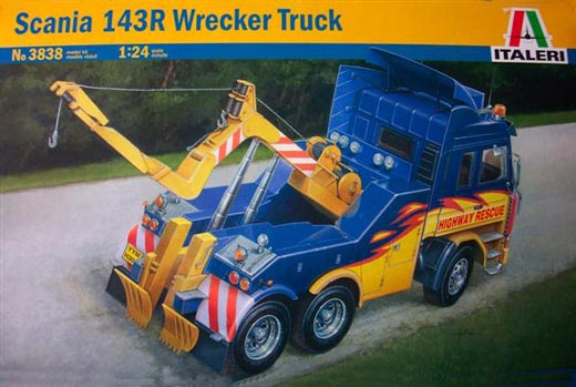 Italeri - Scania 143R Wrecker Truck