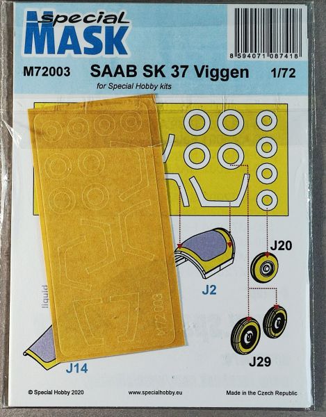 Special Mask - Saab Sk 37 Viggen