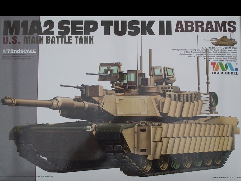 Tiger Model - M1A2 SEP TUSK II