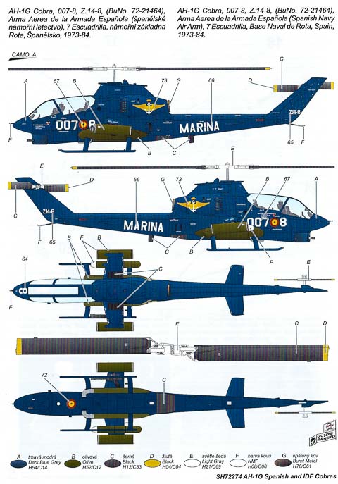 AH-1G "Spanish & IDF Cobras"