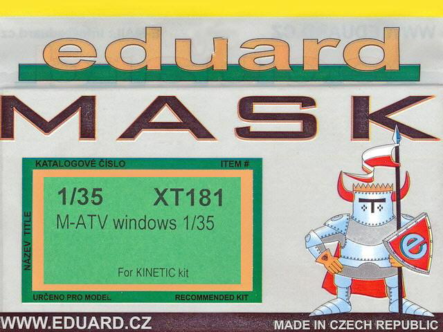 Eduard Mask - M-ATV windows