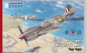 Kit-Ecke: P-40D Warhwak / Kittyhawk Mk.I "Four Guns"