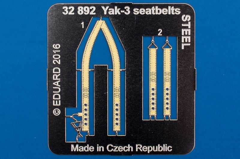 Eduard Ätzteile - Yak-3 seatbelts STEEL
