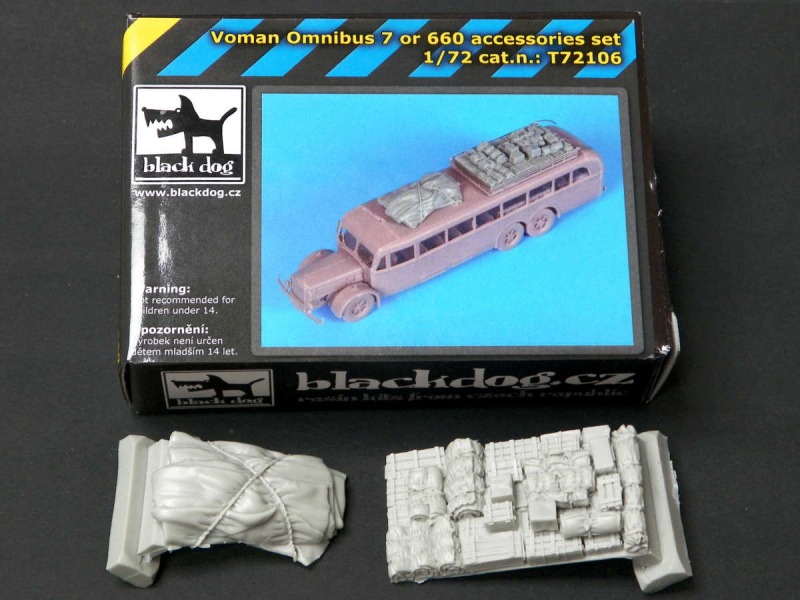 Black Dog - Vomag Omnibus 7 or 660 accessories set
