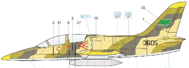 Aero L-39ZO Albatros, Air Force Academy, Az Zawiyah Air base, Libyan Air Force