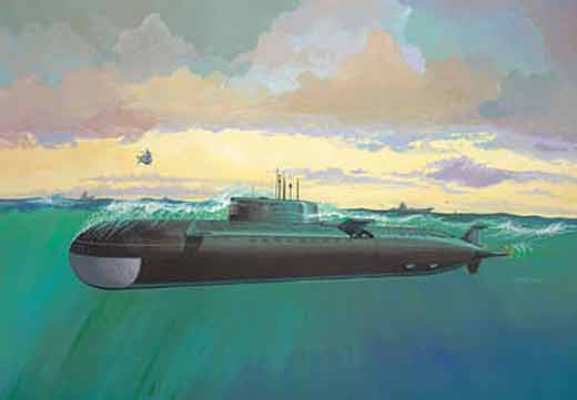 Revell - OSCAR-II class submarine K-141 