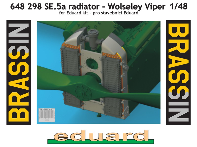 Eduard Brassin - SE.5a Radiator - Wolseley Viper
