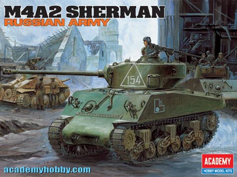 Academy - M4A2 Sherman Russian Army