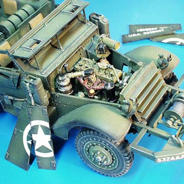 PlusModel - U.S. Troop Carrier Halftrack ? engine set