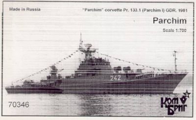 Kombrig - Pr.133 Parchim I Small antisubmarine Ship