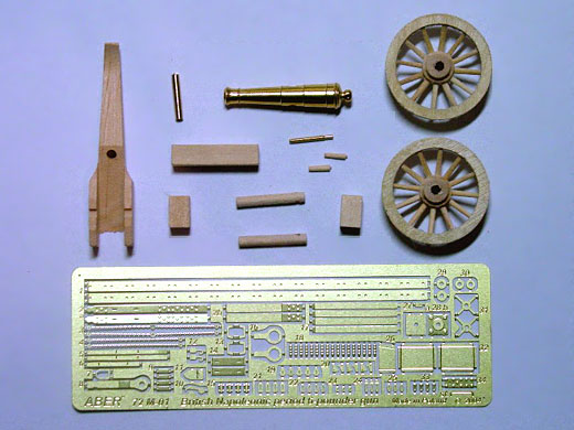 Aber - Napoleonic war period- British 6-pounder gun