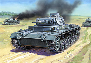 Zvezda - T-III German tank