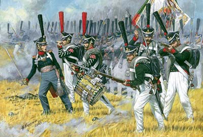 Zvezda - Russian grenadiers 1812-1814