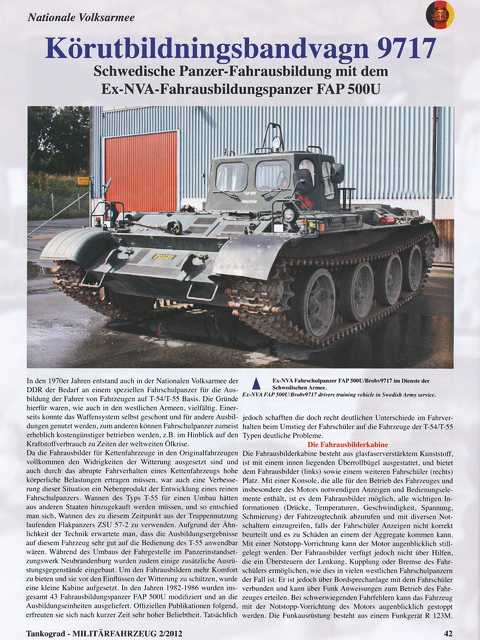  - Tankograd MILITÄRFAHRZEUG Ausgabe 2/2012
