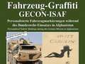 Fahrzeug-Graffiti GECON - ISAF